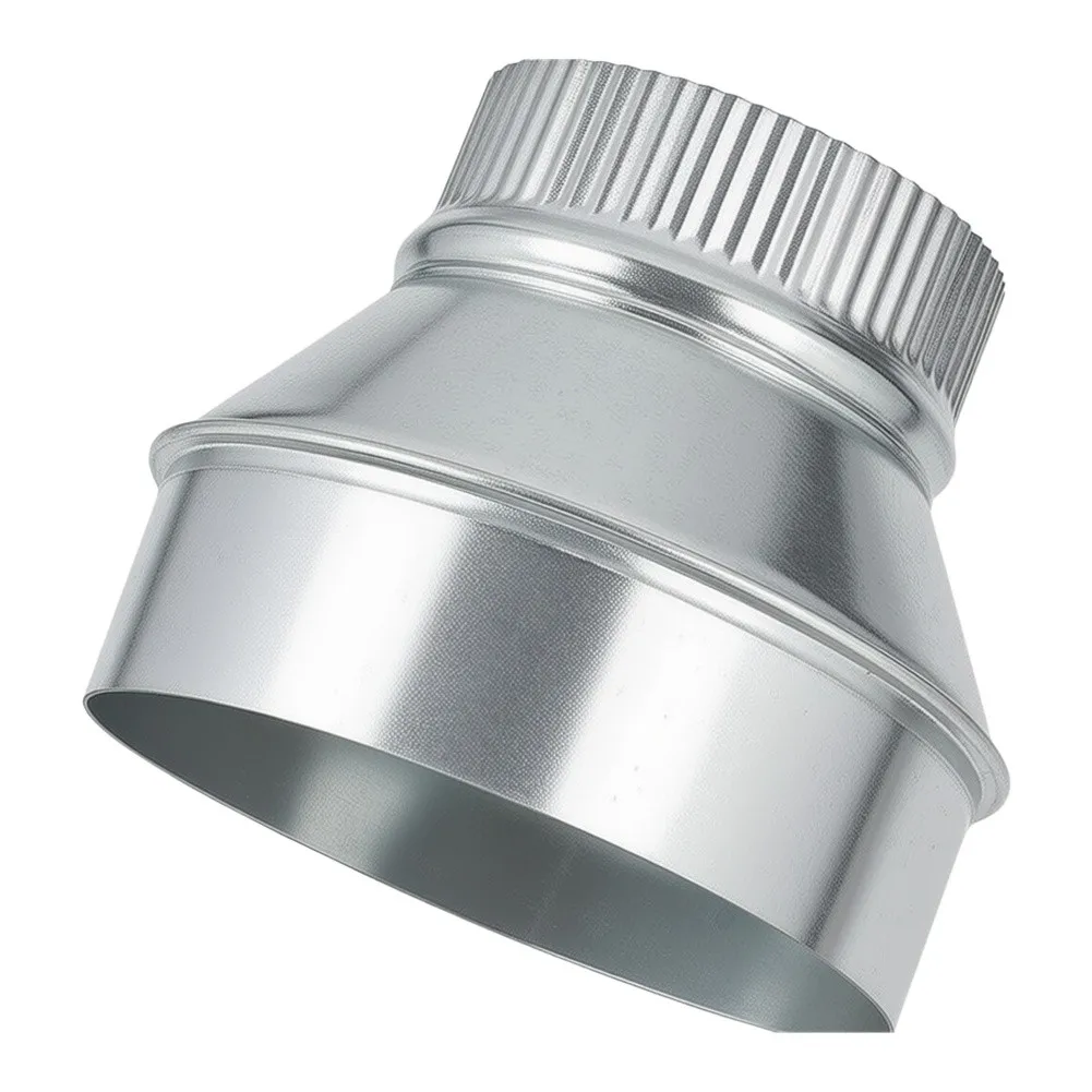 1pc Duct Reducter 6 To 4 Inch Air Ducting Reducer Increaser Air Duct Adapter For Kitchen Ventilation Systems Laundry Dryer Vents