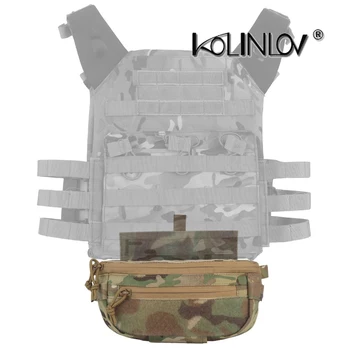 טקטית חזה טיפה מזבלה pcouch fcc v5 cr אפוד צלחת אחסון תיק כתף חבילת צד מטרה צייד אוויר רך