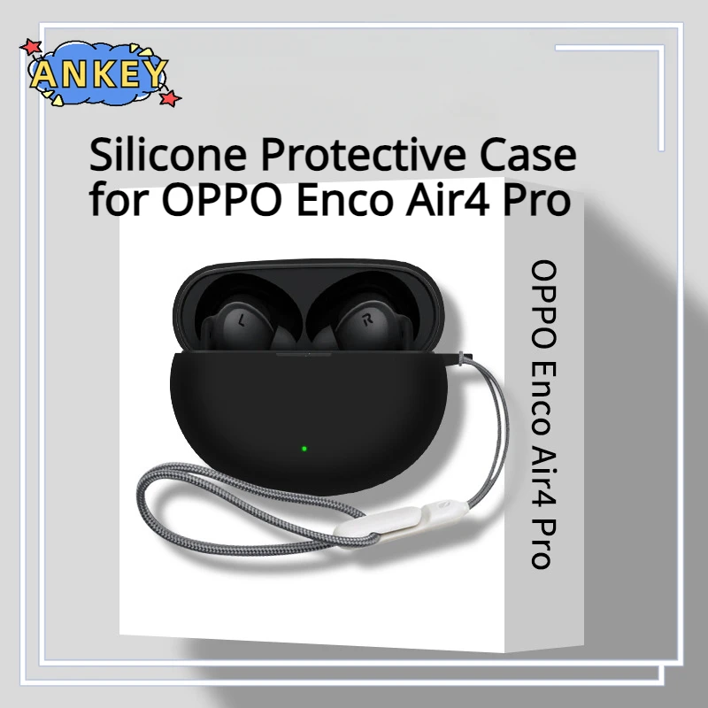 for OPPO Enco Air4 Pro Protective Case air4pro Soft Cover Shockproof Shells Washable Housing Anti Dust Sleeve