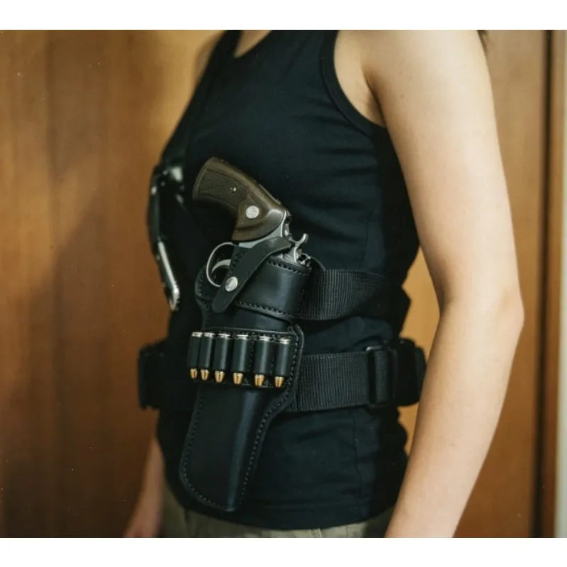 

Western Revolver with Thigh Strap for Adult Costume Performance and Themed Event