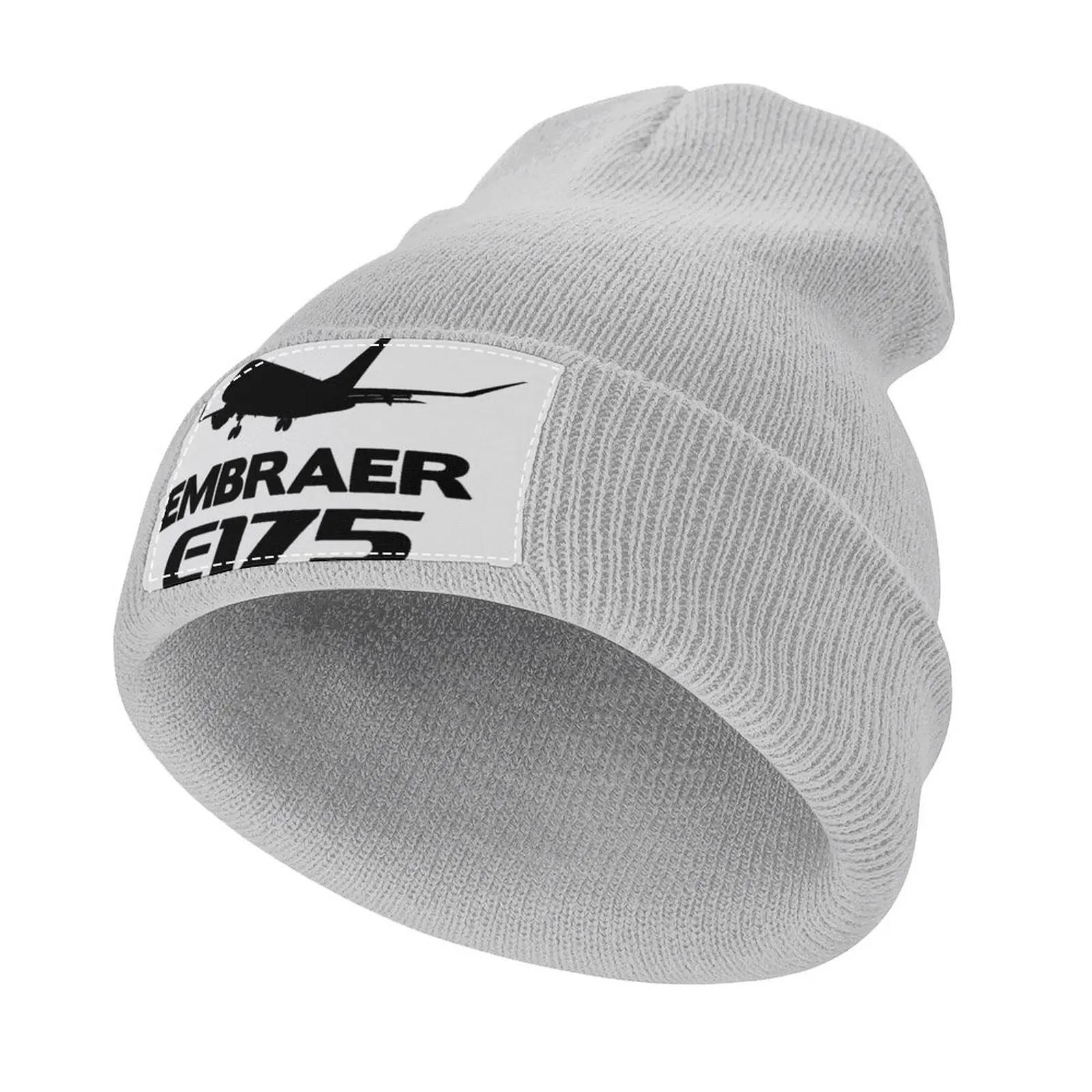 

EMBRAER E175 Silhouette Print Knitted Hat New Hat Hat Man Luxury Women's Beach Visor Men's