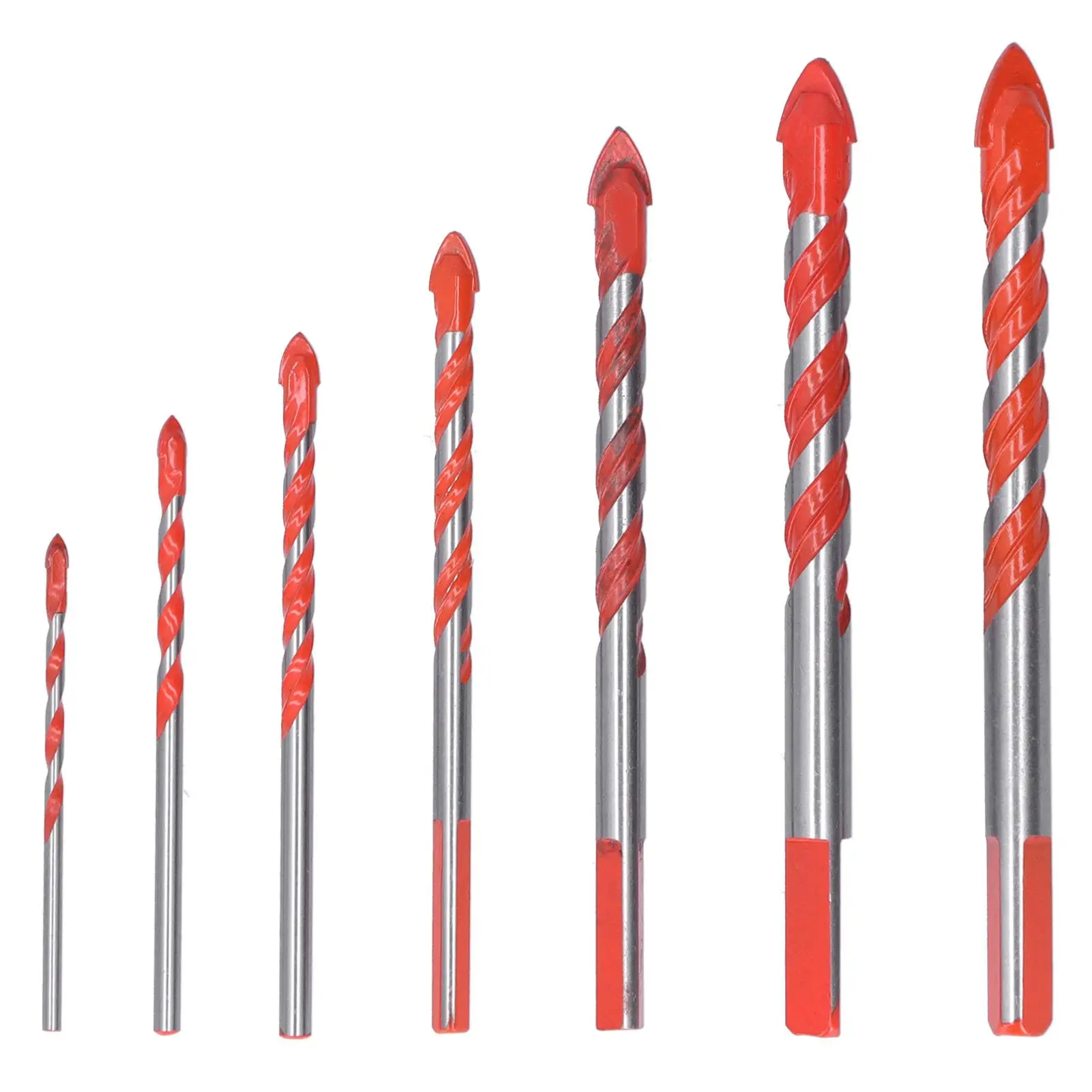 

Drill Bit Kit Durable High-Strength for ceramic Tiles Concrete Glass Brick
