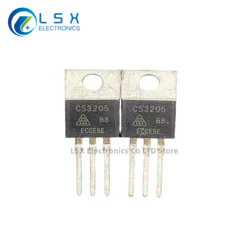 10PCS CS3205 CS3205B8 MOS Field Effect Tube 120A55V TO-220 High Current Commonly Used Brand New Original Imported