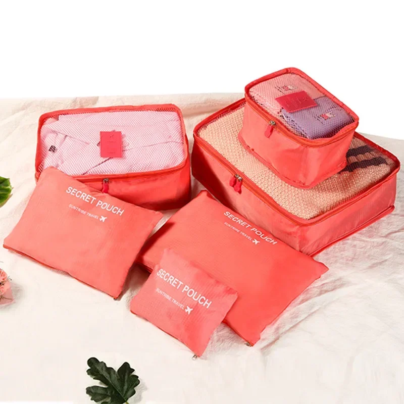 Travel and business trips Storage Bag Large Capacity Waterproof Luggage Clothing Underwear Storage Bag Fashion Bag With Zipper