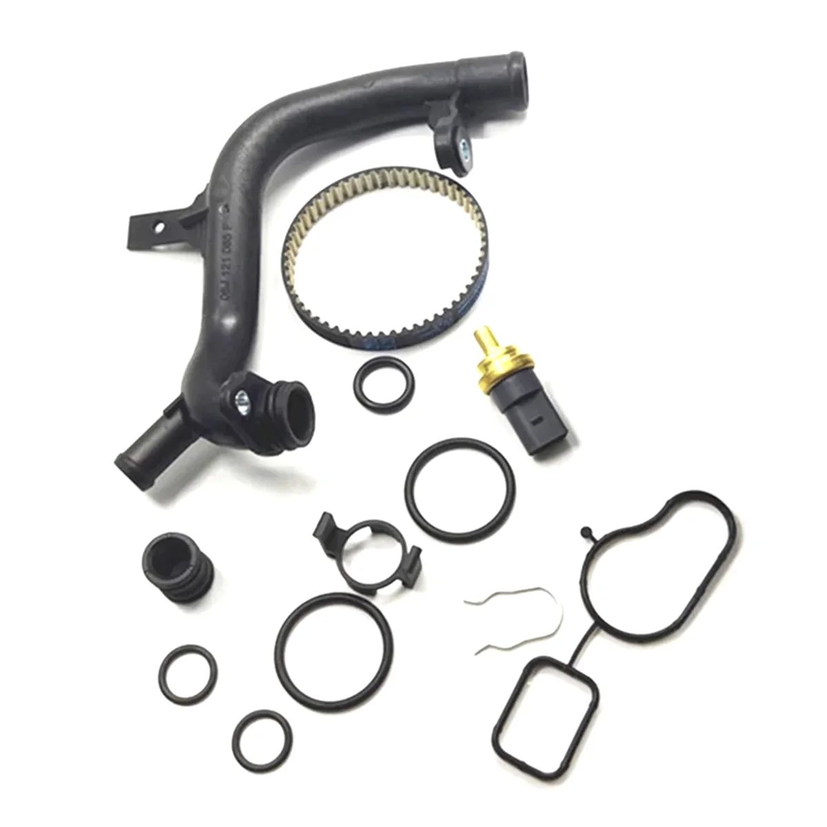 Water Pump Thermostat Assembly Repair Kit EA888 for VW Golf 6 Jetta GTI MK6 Passat Audi A3 A4 A5 A6 Q3 Q5 06J121065F