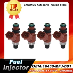 1/4PCS OEM 16450-MFJ-D01 16450MFJD01 Fuel Injector Nozzle For HONDA CBR600RA 2009-2012 For CB300/SHADOW VT 12 Holes