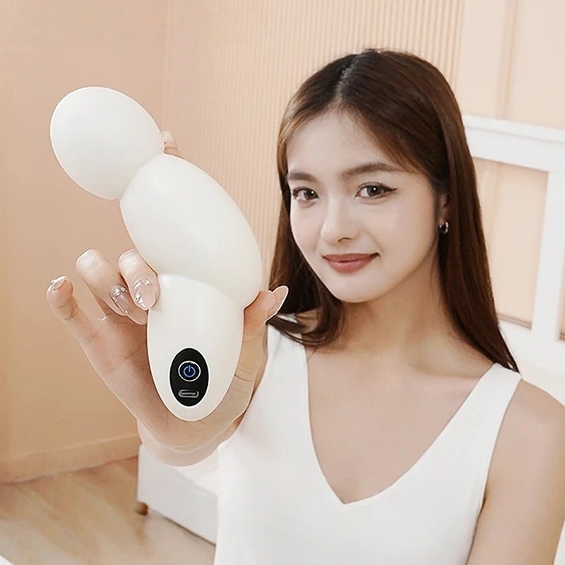 1 قطعة آلة استرخاء العضلات للياقة البدنية ، مدلك عنق الرحم الكهربائي ، مدلك الاهتزاز المحمول 6 سرعات