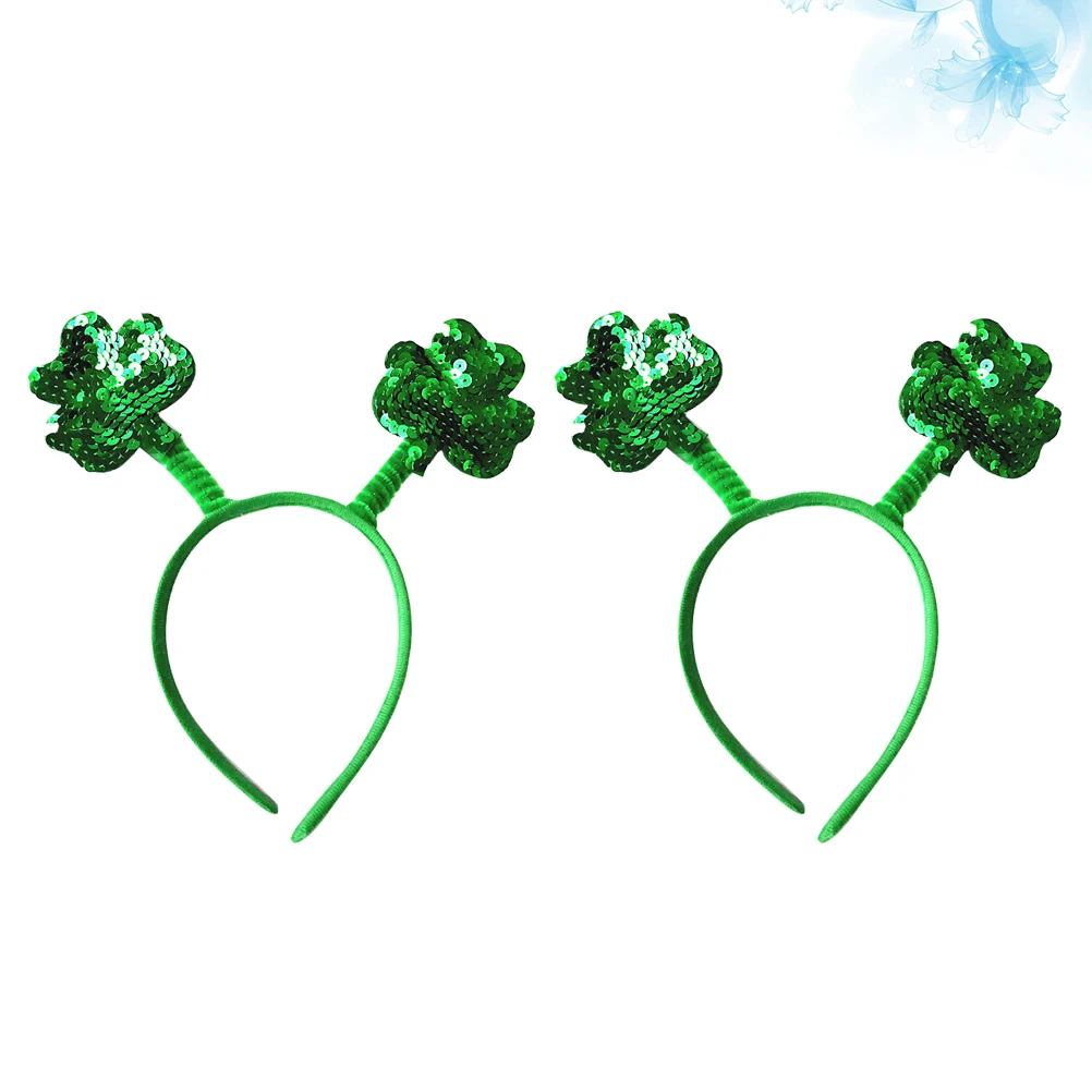 

Eye-Catching Headband and Hair Hoops for Patrick Day Charming Celebration Accessory