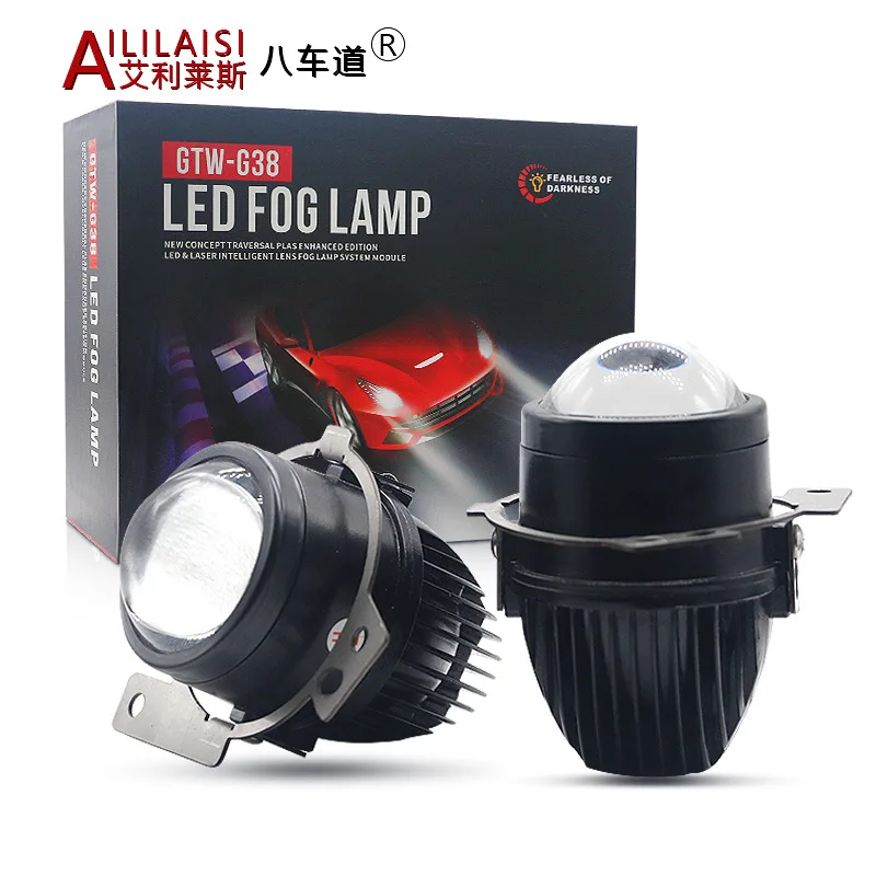 led projector fog light lamp Laser bifocal lens TRI-COLOR DUAL BRIGHT LONG RANGE laser beam for Great Wall Motors Haval H6 Hi4-T