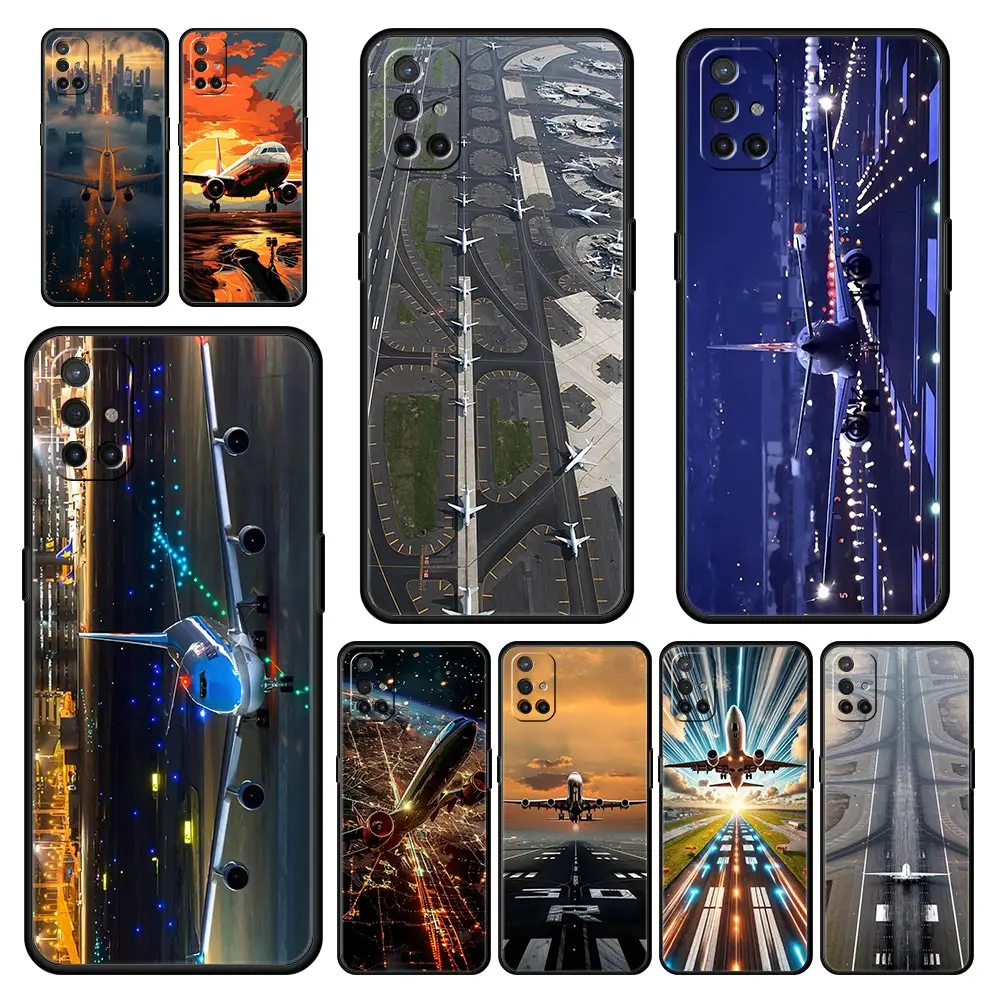 Funda de teléfono de ruta de avión inspirada en viajes para Oneplus 13R 13 12R 11 10T 10R Nord N100 N200 N10 10 9 9R 9RT CE 3 2 Z Pro TPU suave