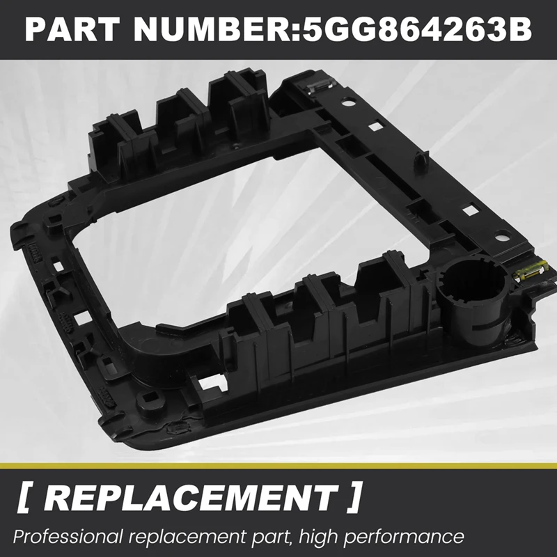 Transmission Trim Frame Center Console Baffle Shift Frame For Golf 7 MK7 LHD Shift Mechanism Frame 5GG864263B