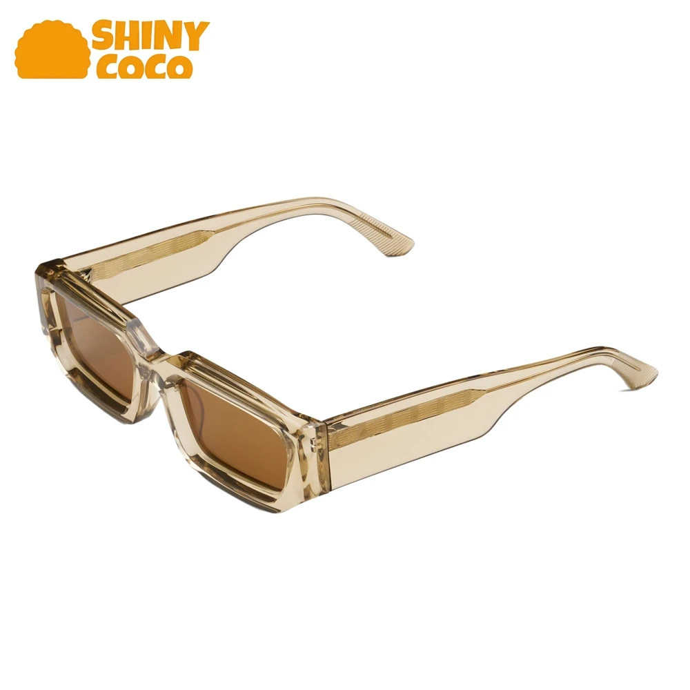 

ShinyCoCo Luxury Brand Fashionable Thick Sheet Sun glasses High End Uv Resistant Polarized Sunglasses