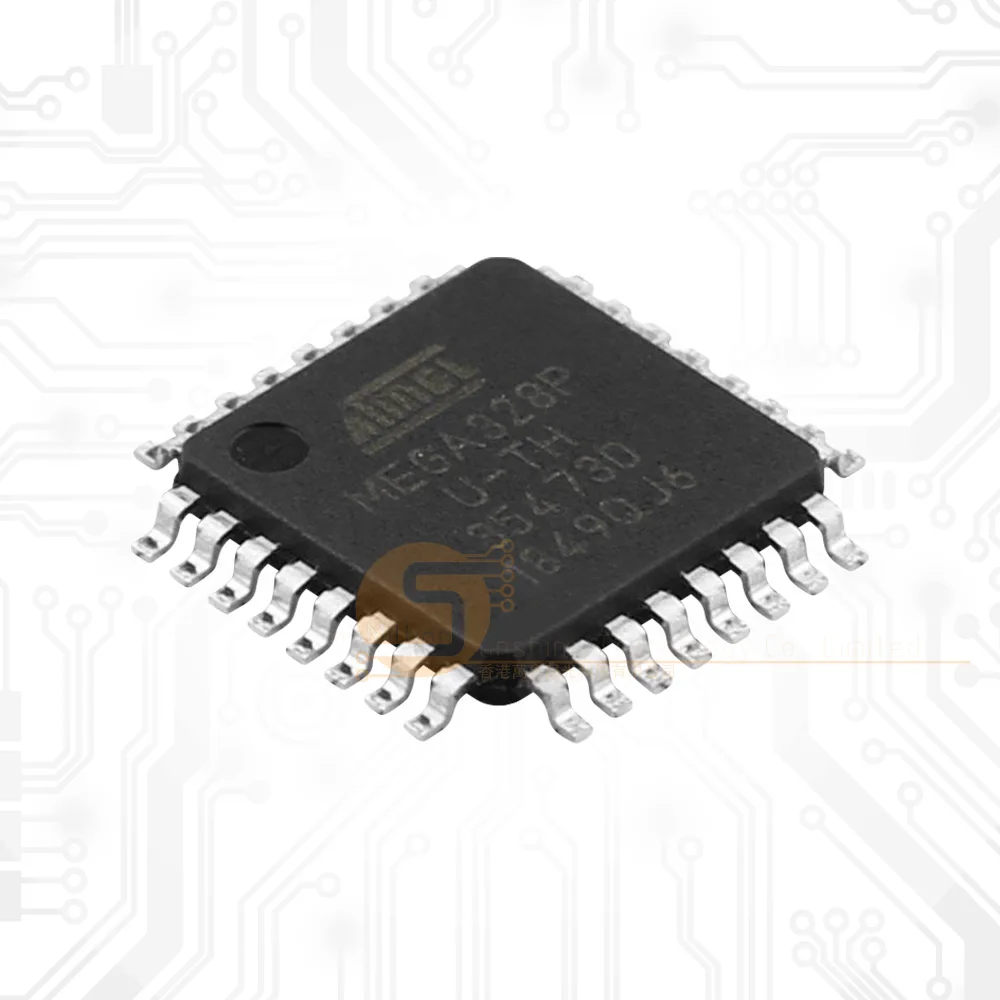 10PCS Atmega328 328 Original Atmega328-AU Microcontroler Mega328 Microcontroller QFP-32 Chip Atmega328p-Au TQFP-28 Atmega328p Au