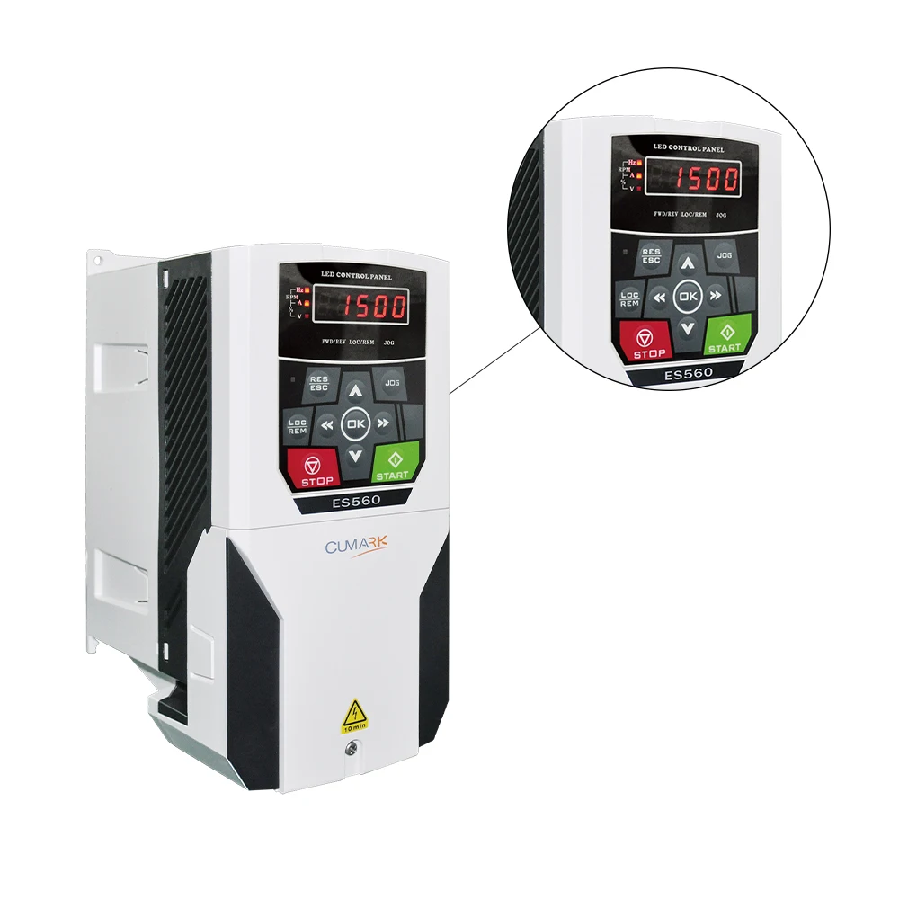 General Purpose Industrial Variable Frequency Drive with LCD Keypad