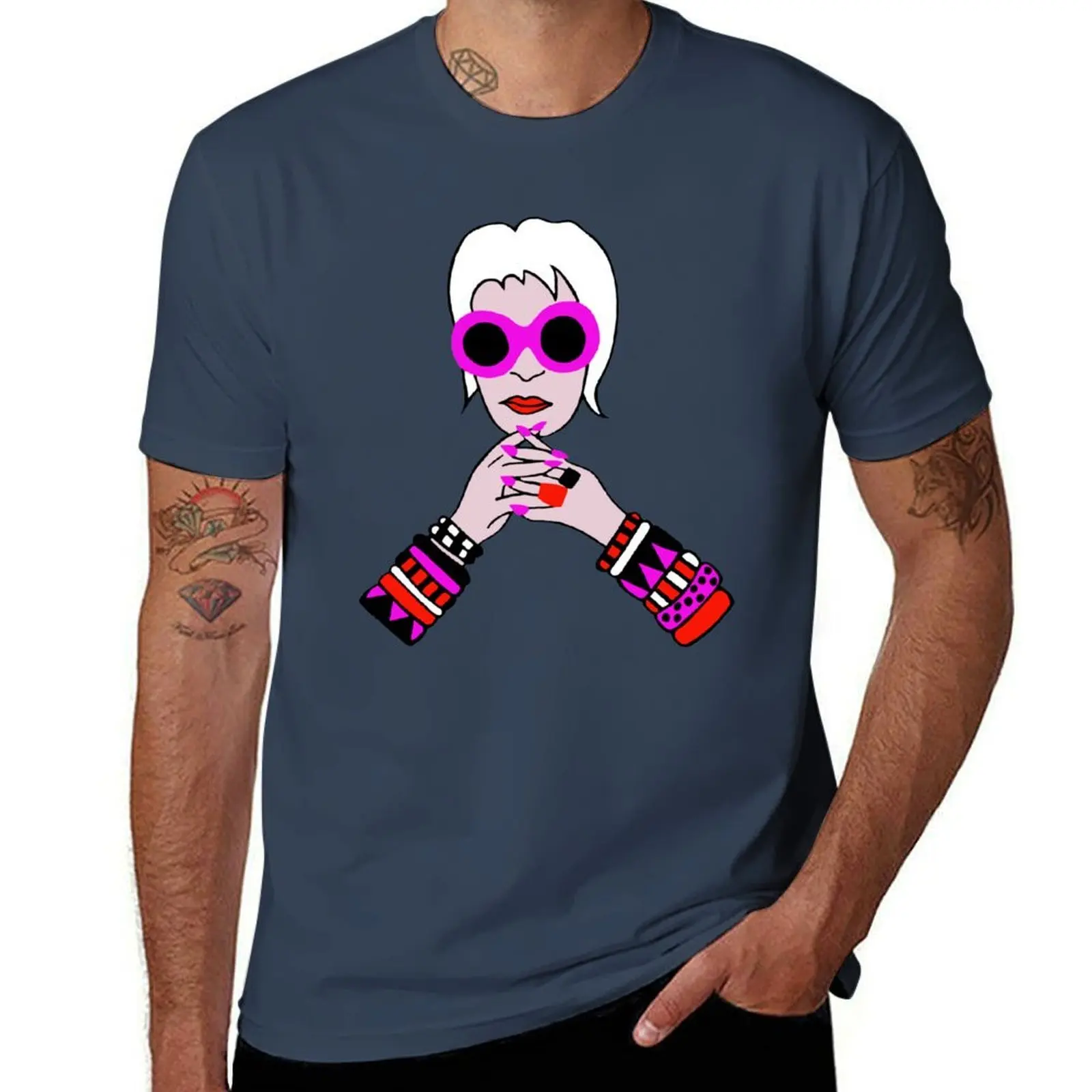 

Iris Apfel T-Shirt anime t shirts for man essential t shirt T-Shirt