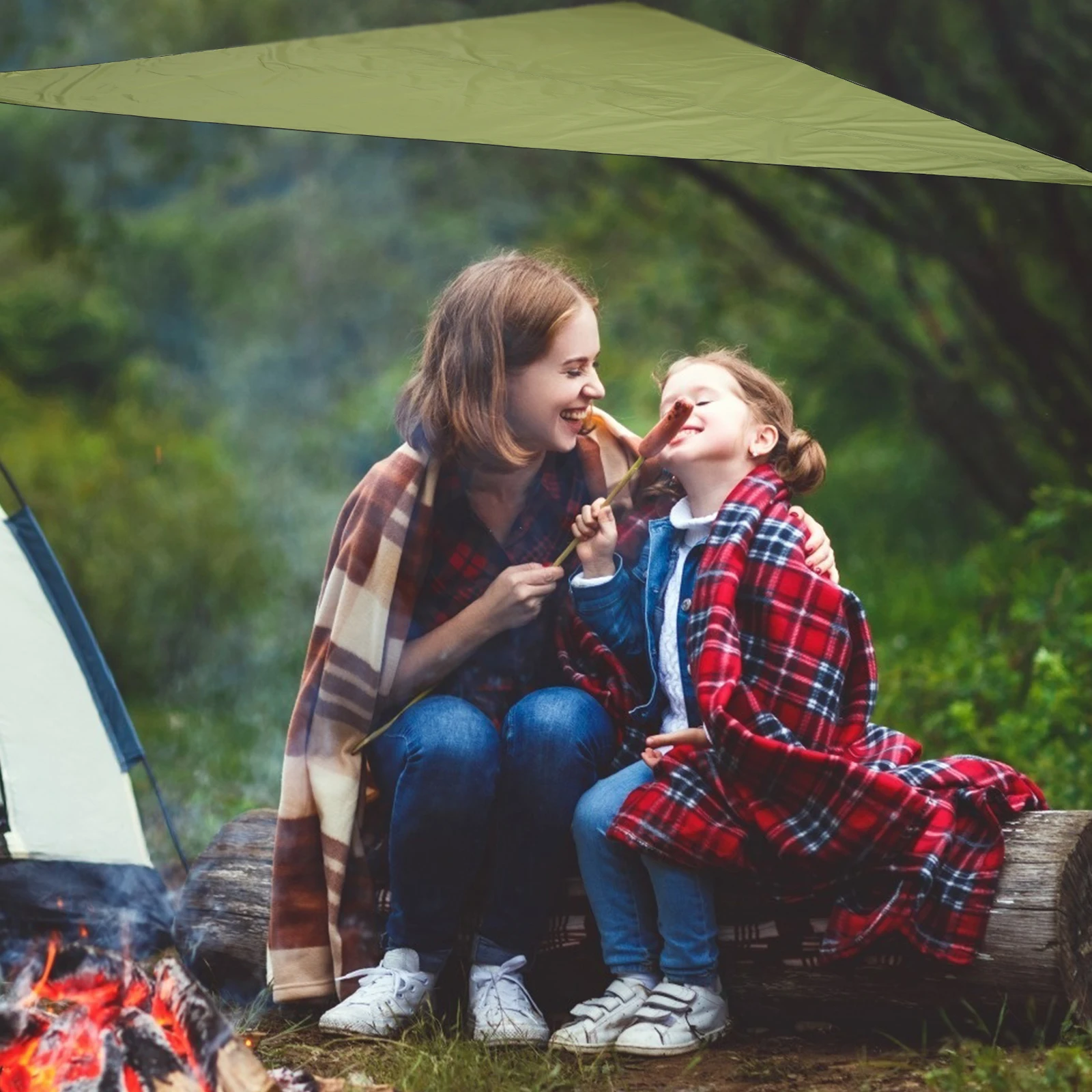 1Set Zonnescherm Zeil Driehoek Zonbeschermende Luifel Camping Tent Luifel Tuin Zwembad Schaduw Zeil Outdoor Bescherming