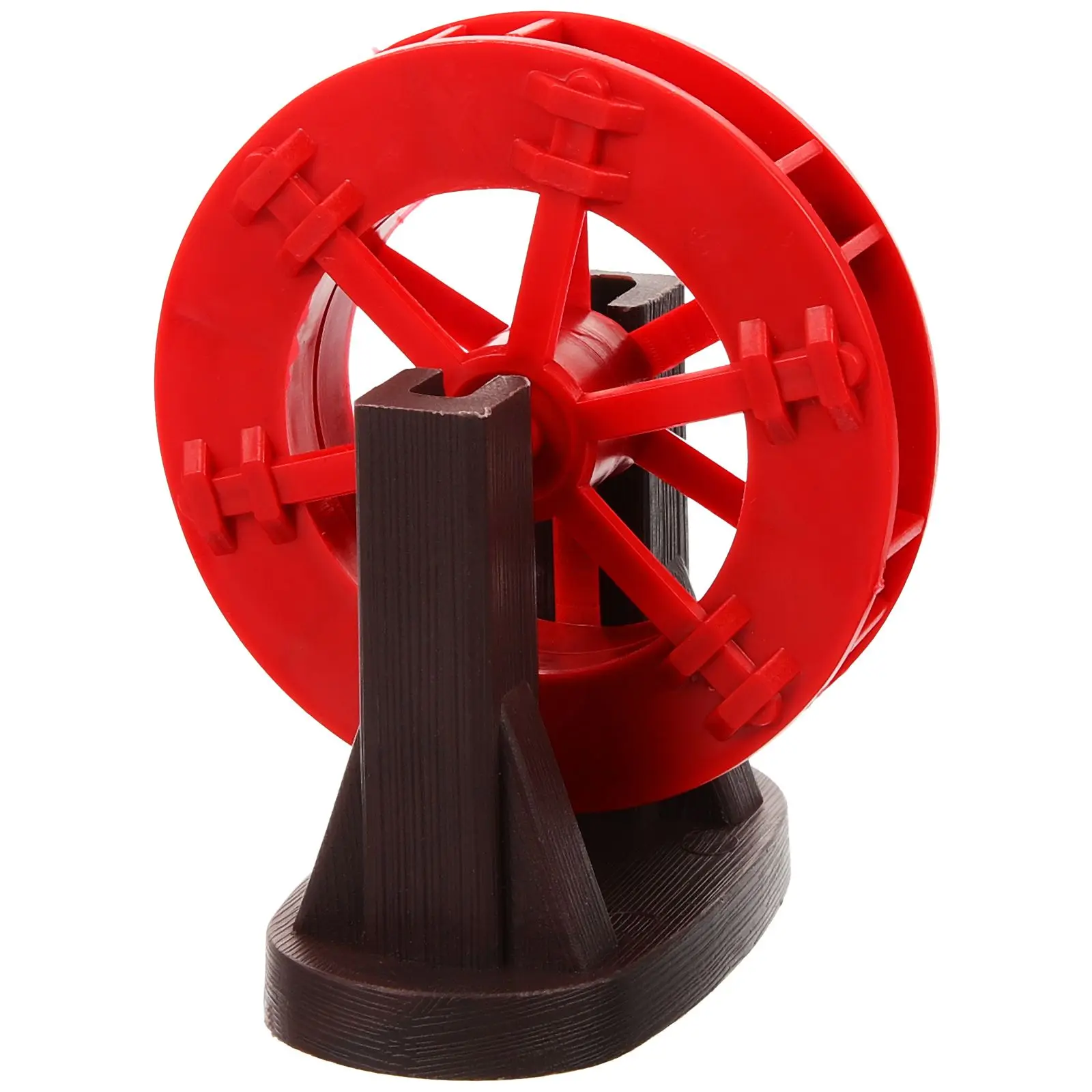 

Red 8CM Waterwheel 7.5*9.3CM DIY Fountain Kit Fish Tank Potted Landscape Ornaments Running Micro Simulation Wheel Prop