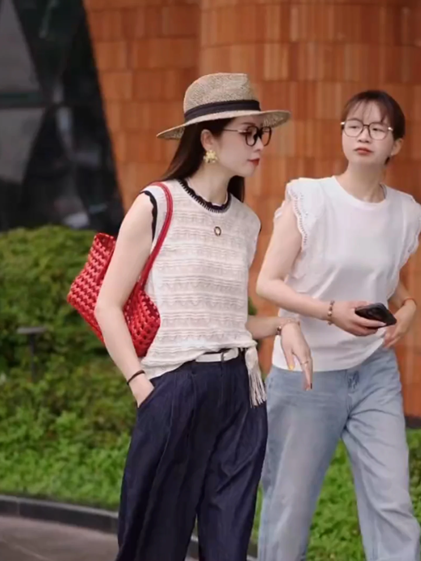 Top de Punto Casual de Verano con Bloques de Color, Suéter sin Mangas con Cuello en V, Ceco Adeazante de Estilo Hoado ...