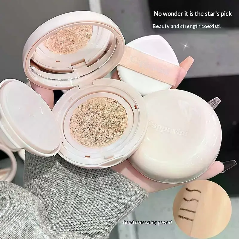 Concealer Full Coverage - Cappuvini Air Cushion BB Cream Base