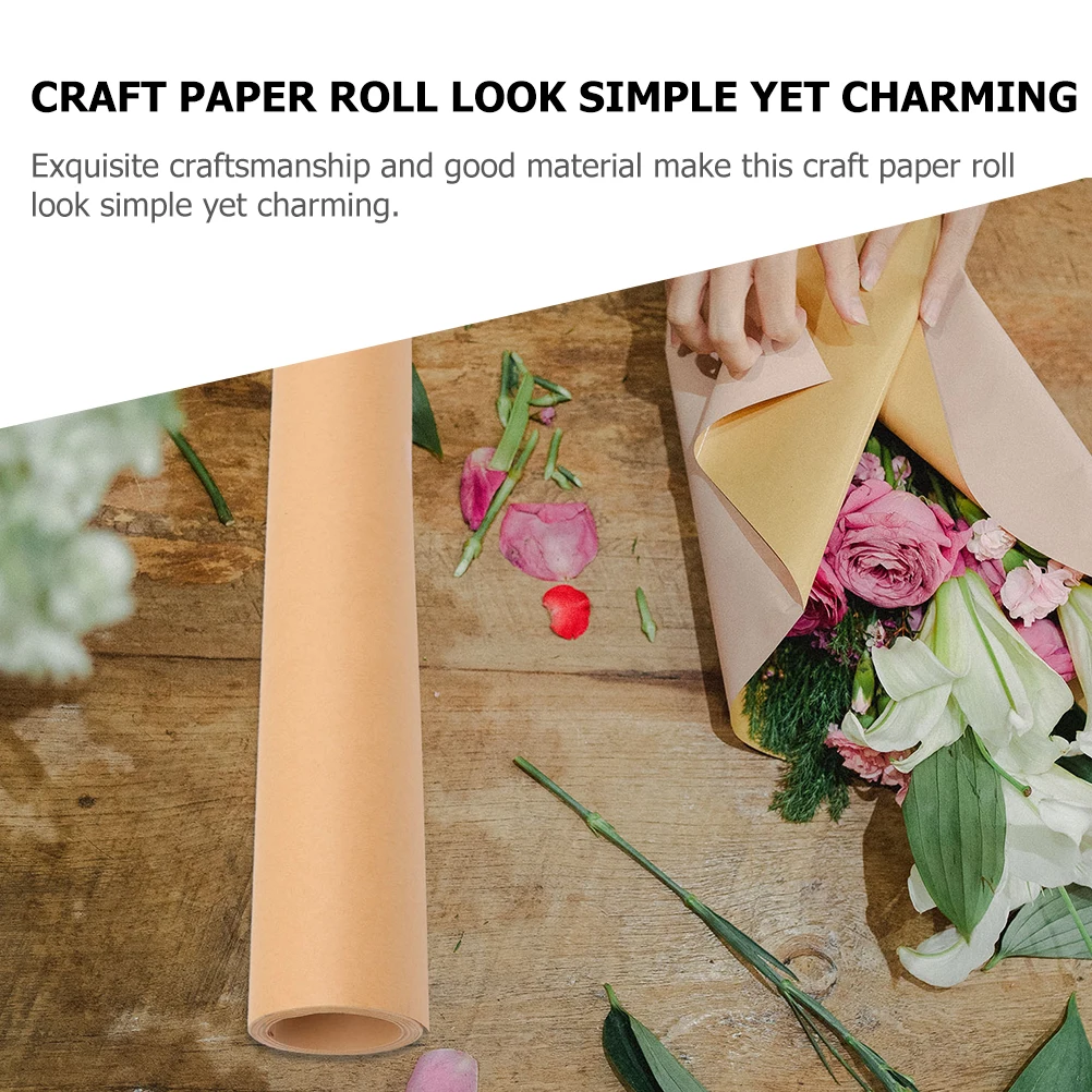 

Бумага для рукоделия «сделай сам» для упаковки упаковочной бумаги, разноцветная коричневая упаковка на день рождения, поделки