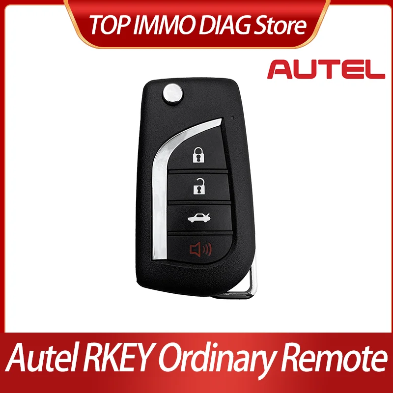 Autel RKEYTY4P RKEYTY004AL Wired Remote Universal Remote Key Programming With KM100 XP200 XP400Pro