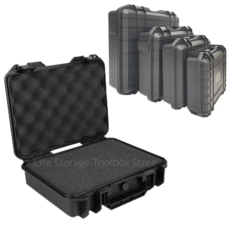 Hard Carry Case Tool box Waterproof Tool Case pelican case Safety Instrument Toolbox rigid case with foam Suitcase tools box