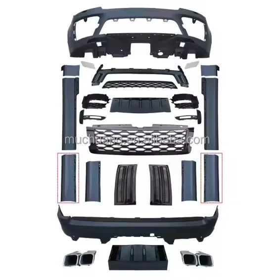 

High Quality 2018-2022 for Range-Rover SVO Body Kit for Land-Rover Upgrade NO NEED Change Headlamp PP Material Production
