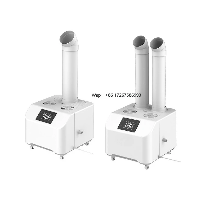 

20L/H Smart Big Industrial Ultrasonic Humidifier Machine Greenhouse Plant Supermarket Cool Mist Auto Refill 100-240VACSpray Fog