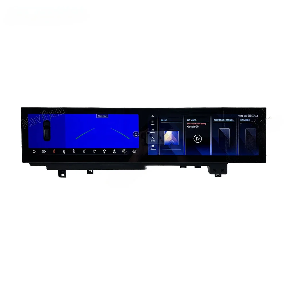 NaviHua  Autoradio Audio Old To New Android System for  X5 E70 F15 X6 E71 F16 2014 2017  24.6inch Screen Multimedia Player