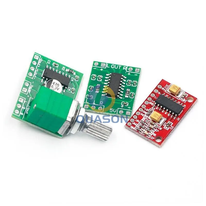 1PCS PAM8403 Super mini digital power amplifier board miniature class D power amplifier board 2 * 3 W high 2.5-5V USB