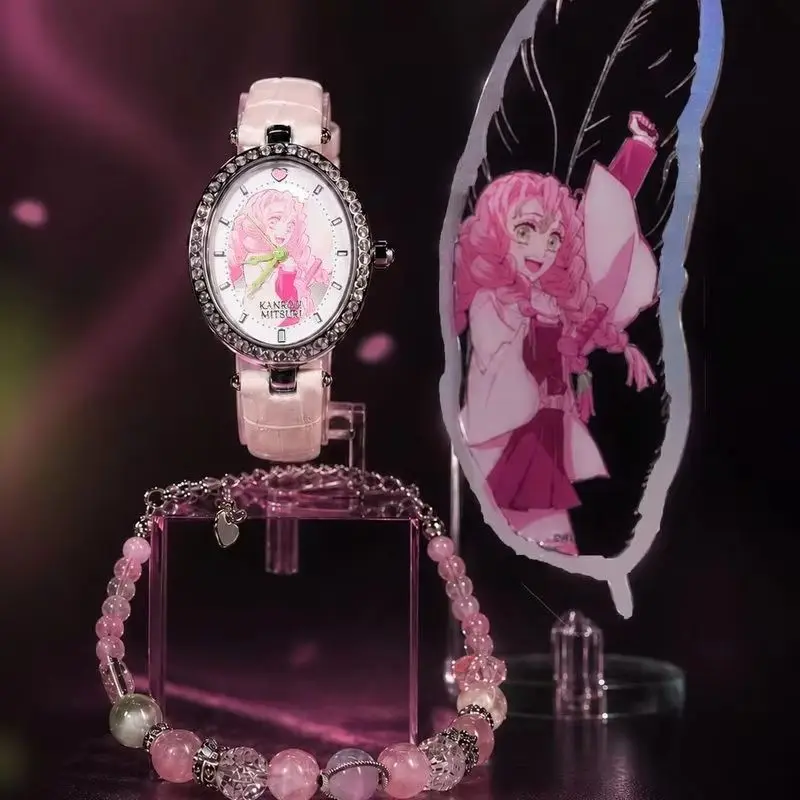 New Demon Slayer Watch Blind Box, Giyu Tomioka Shinobu Kocho Nezuko Kamado Wrist Watch Anime Movie Peripheral Collectible Toys view 5