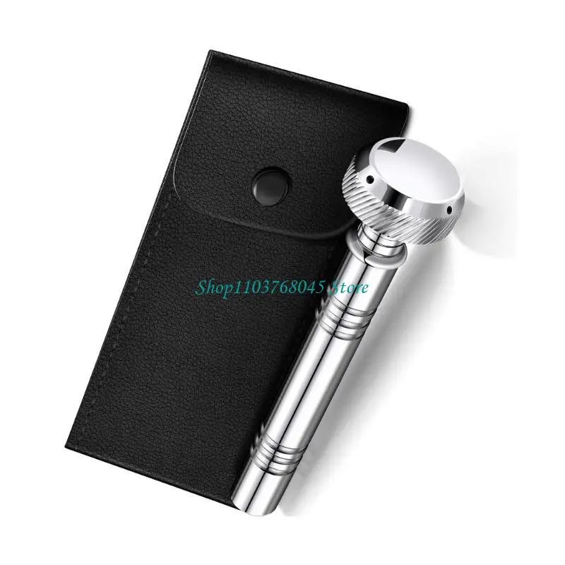 Holy Water Sprinkler Holy Water Container for Religious Practice Convenient Leather Case Christian Faith Accessories