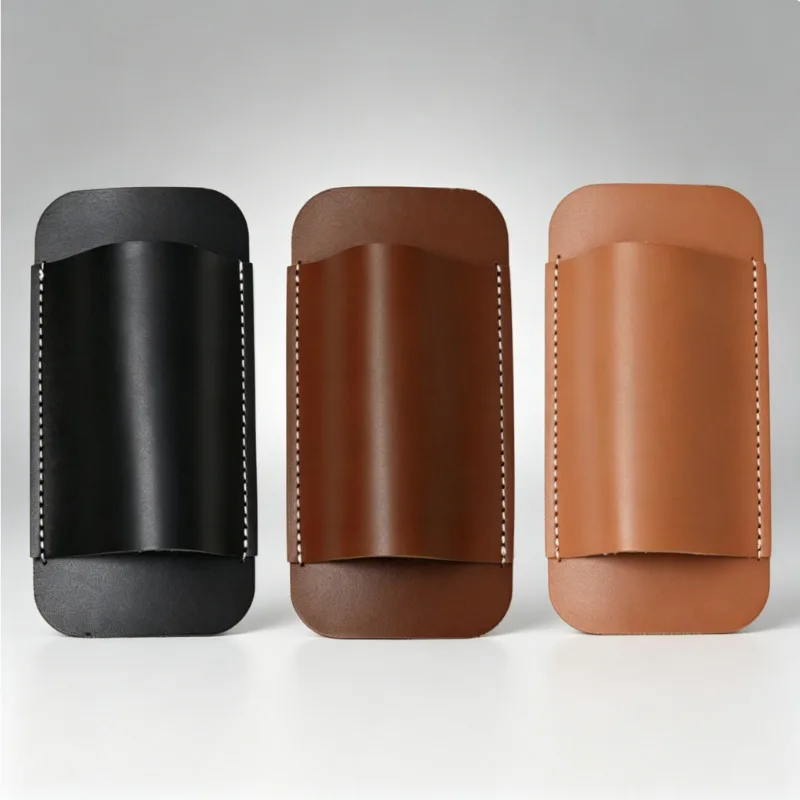 Leather knife protector, folding knife sheath, outdoor knife storage bag, waist clip knife bag, knife sleeve