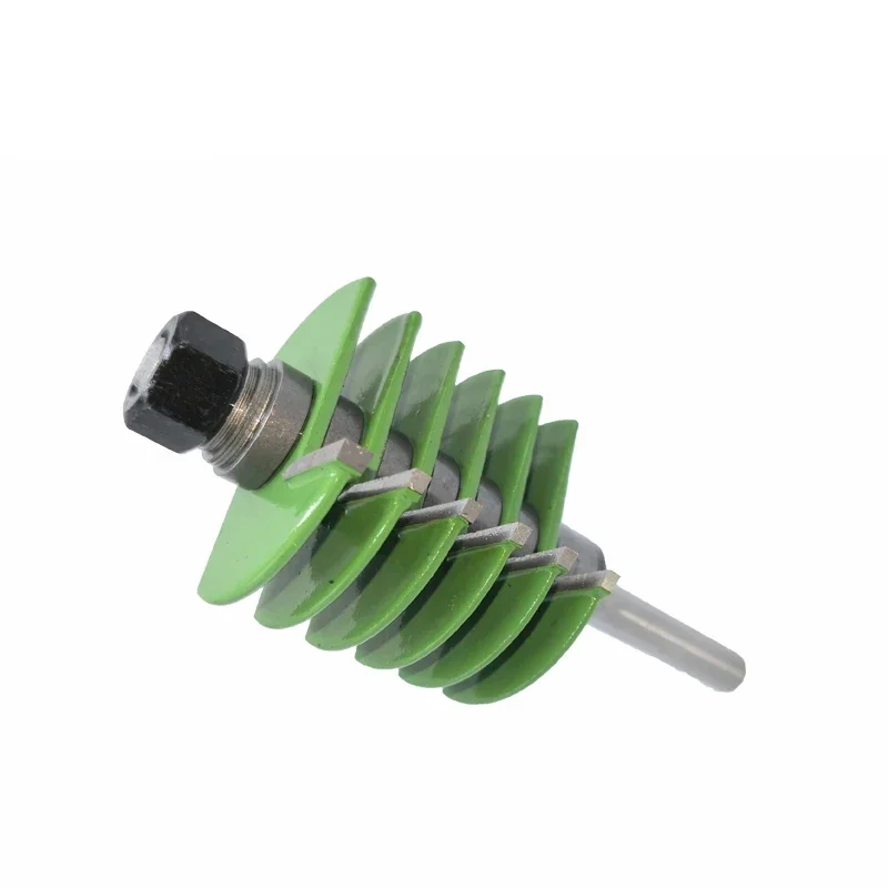 1pc 8mm Shank Brand New 2 Teeth Adjustable Finger Joint Router Bit Tenon Cutter Industrial Grade for Wood Tool