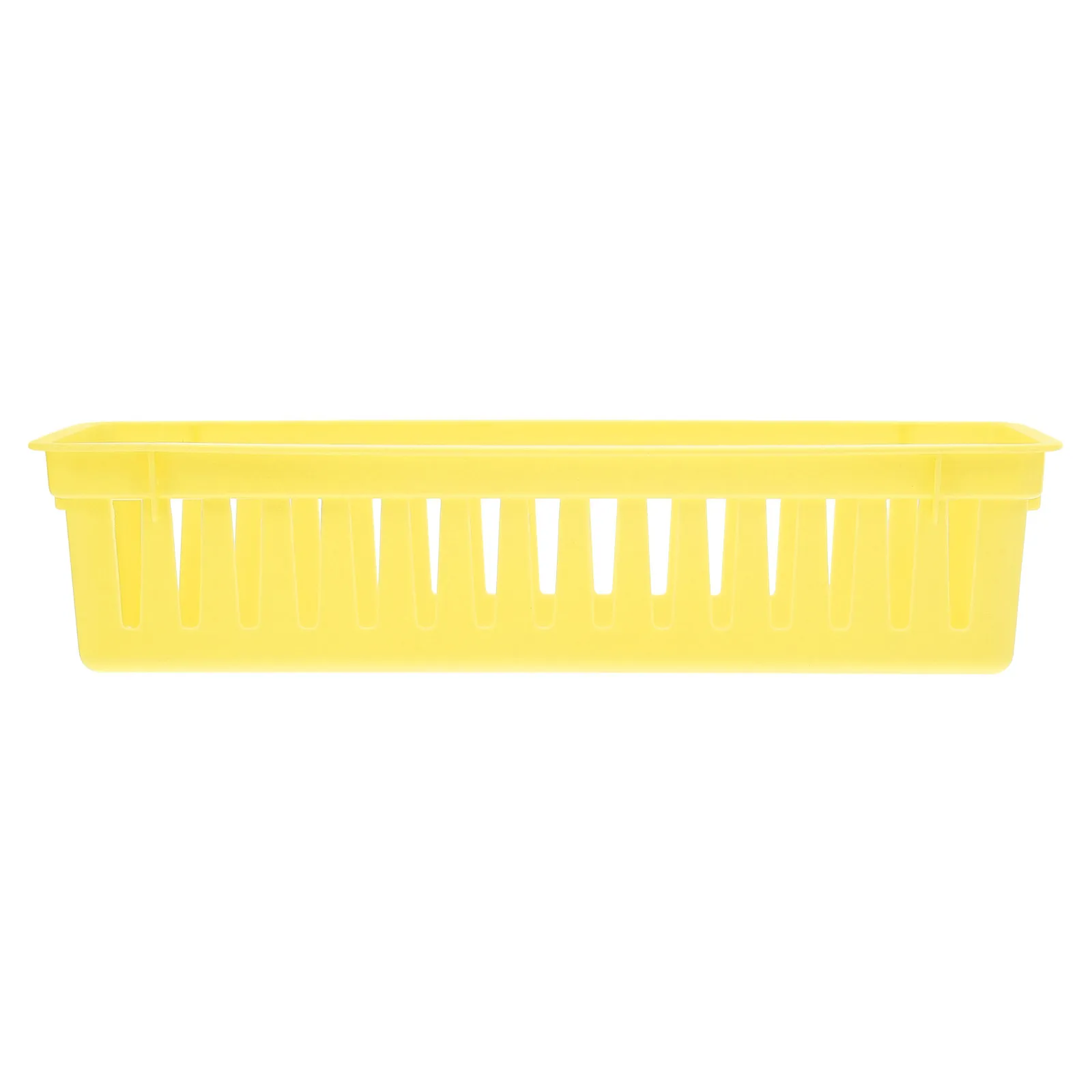 

Plastic Desk Pencil Holder Organizer Basket for Classroom Teachers Students Bright Colorful Storage Tray for Pencils Crayons
