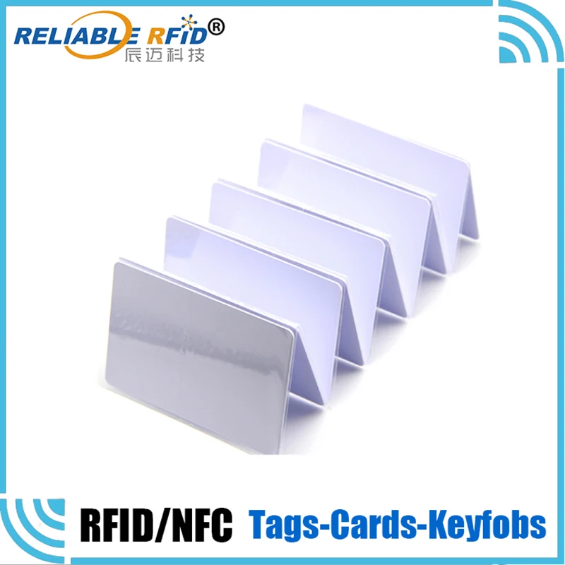 10Pcs NTAG215 NFC 215 Tags Rewritable Blank White Card Universal Label RFID Tags for NFC Phone and Device Available NFC Labels