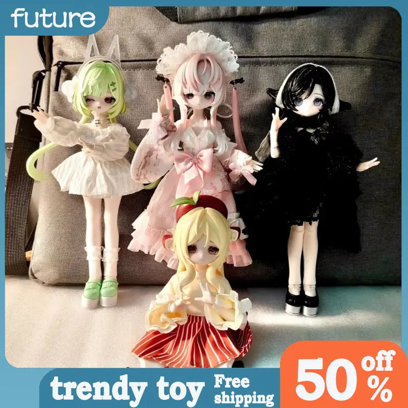 حقيقي Come4free Minty V3 فورتشن زلة الروح سلسلة صندوق أعمى كاواي 1/8 Bjd دمية الحلي عمل الشكل صندوق غامض اللعب هدية