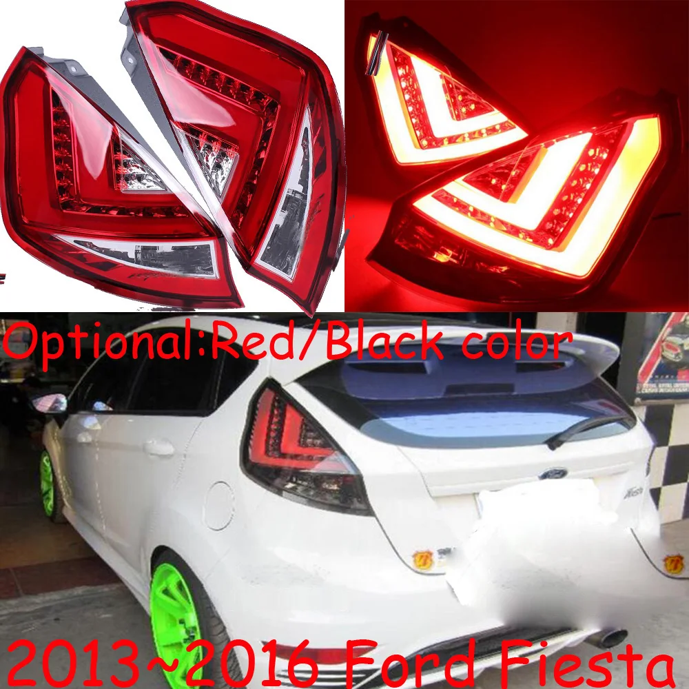 

car bumper tail light for Ford Fiesta taillight Brake LED 2013~2015y car accessories Taillamp for Fiesta rear light fog