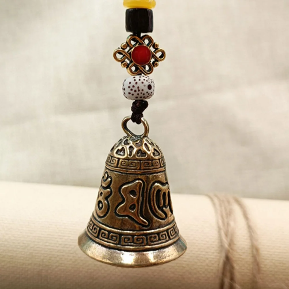

4Pcs Brass Bell Charm for Keychain Small Round Bells Decorative Pendant Lasting Material Fine Workmanship Vintage Look