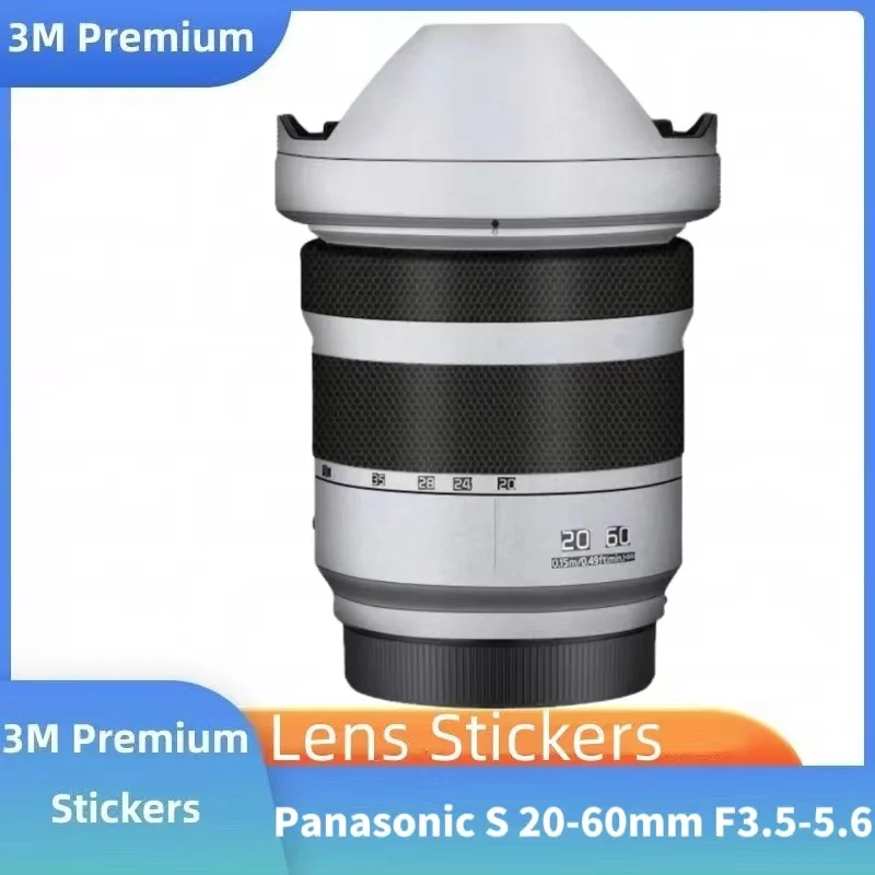 

20-60 F/3.5-5.6 Camera Lens Sticker Coat Wrap Protective Film Protector Vinyl Decal Skin For Panasonic LUMIX S 20-60mm F3.5-5.6