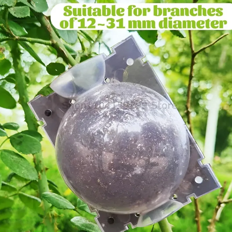 Pflanzen-Wurzelballen-Box, Veredelungs- und Anzuchtbox, Hochdruck-Pflanzenwurzel-Wachstumsbox für Gartenbaubedarf