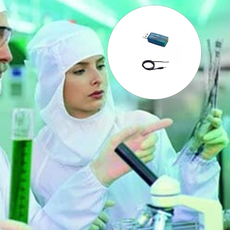 USB Powered Temperature Logger with Unique Device Recognition for Lab Use -55℃ to 125℃ Multiple Point Thermometers M4YD