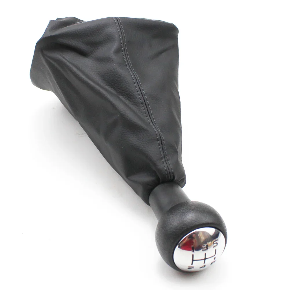 Car accessories Manual Gear Ball Head Assembly Shift Knob with Dustproof cover For Peugeot 307