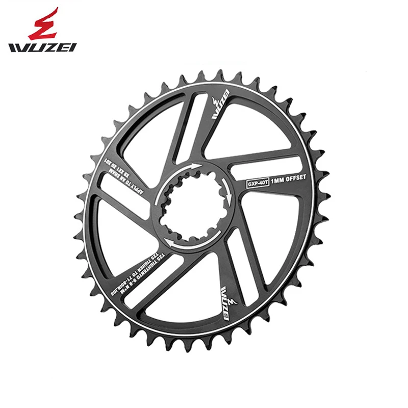 

WUZEI GXP MTB Chainring Center lock direct mount one-piece disc 32T34T36T38T38T40T42T 0-1 degree Chainwheel Bicycle Accessories