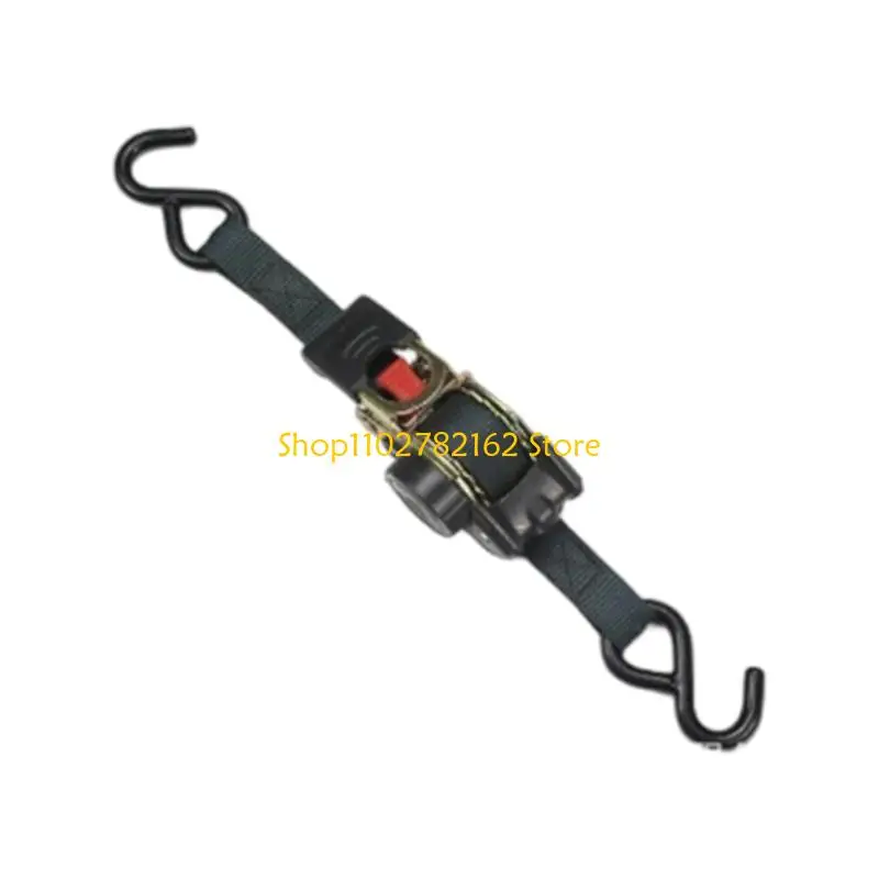 

547B Compact 2M Ratchet Tie Down Belt For Vehicle Motorcycle Luggage Secure Fastening