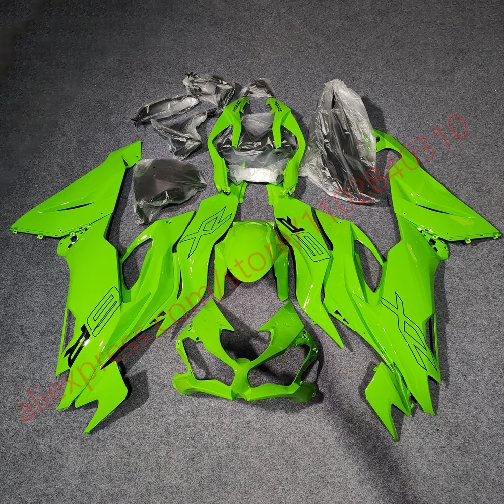 

For Kawasaki ZX6R 636 2019 2020 2021 2022 2023 Green Motorcycle Fairings ZX 6R 19-23 Full Fairing Bodywork Kit ABS Plastic Set