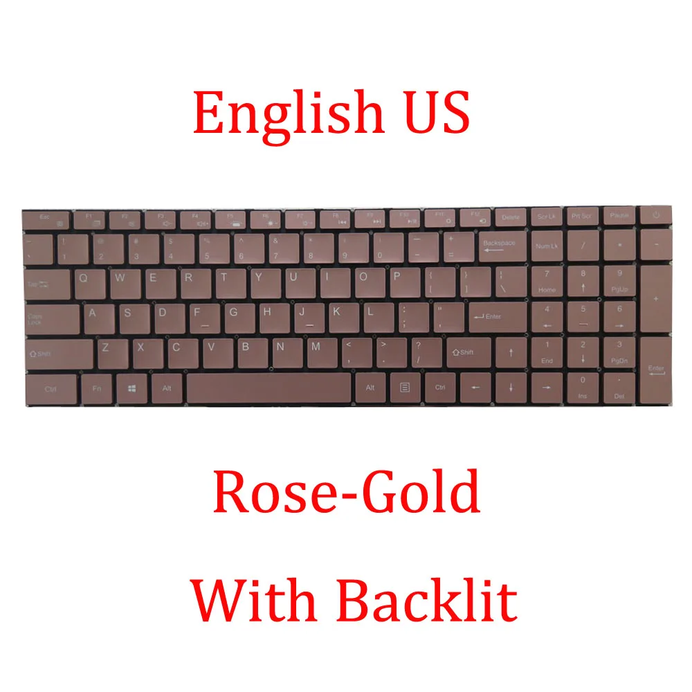 Laptop Backlit Keyboard For IPASON SmartBook P2 MB3501051 F0006-051 XK-HS431 United States US Black Keyboard