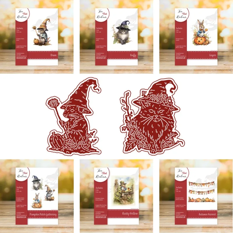 Haunted House Spooky Small Morning Metal Cutting Dies Slimline Essentials Scrap Booking Card Stencil Cut Die for DIY Handmade