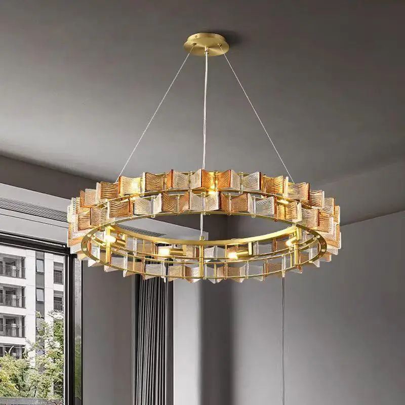 

Glass Ceiling Chandelier Italian Design Creative Dining Room Chandelier For Living Room Hotel Study Bedroom Indoor Decorative
