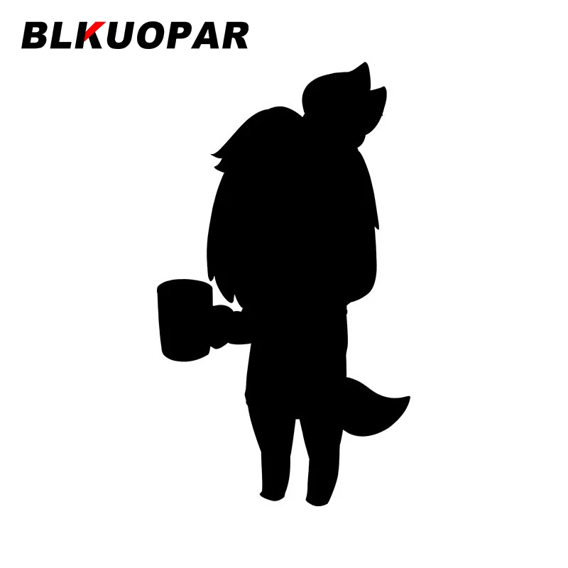 

BLKUOPAR Animal Car Sticker Scratch-Proof Personality Waterproof Car Door Protector Fashionable Sunscreen Die Cut Funny Graphics